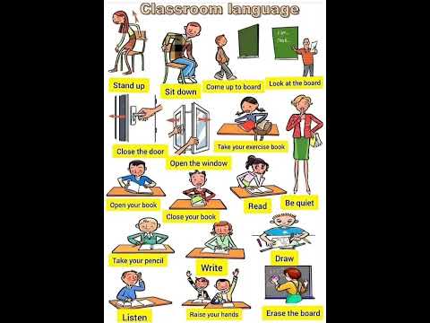 Classroom Language | Learning English