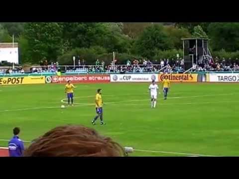 DFB - Pokal 1. FC Neubrandenburg 04 - Karlsruher SC 1 - 3 ( 0 - 0 )