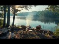 Cozy Lake Ambient in Cozy Spring Morning | Sit by the lake and Relaxation & Stress Relief