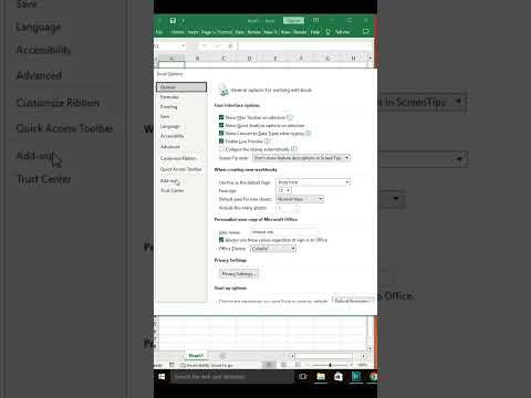 How to enable our disable protected view in MS Excel