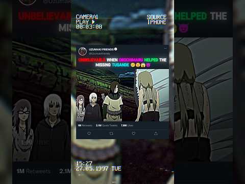 😯 UNBELIEVABLE OROCHIMARU HELPED THE MISSING TSUNADE #orochimaru #tsunade #narutoshippuden #anime