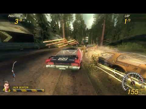 FlatOut 2 Gameplay Part 34 [4K 60FPS PC] No Commentary
