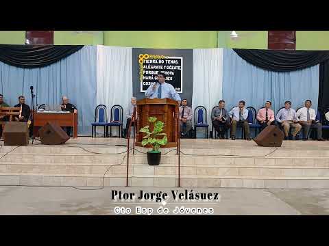 Pred. Ptor Jorge - ICCE - B° S. Antonio (Charata Chaco) - Culto especial de Jovenes (1ra Noche)🎶