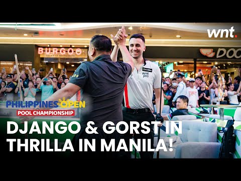 INSTANT CLASSIC BETWEEN DJANGO AND GORST! | 2025 Philippines Open Pool Championship
