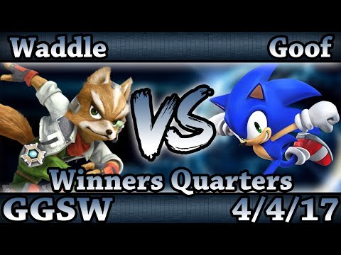 GGSW 27 -  Waddle (Fox) Vs. Goof (Sonic) Smash Wii U Winners Quarters - Smash 4