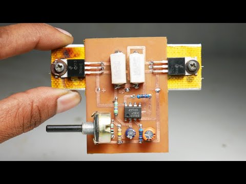 How to  Make 12v Power Amplifier With 2 Transistor And 4558 IC