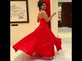 Apsara Rani Red Carpet Red Krack