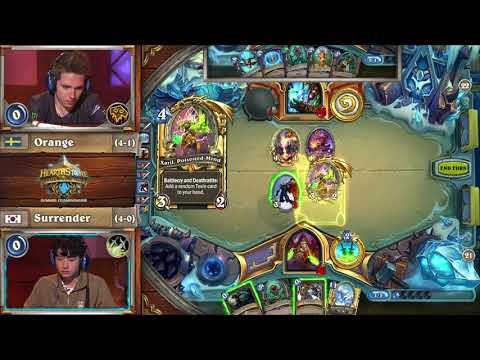 [Hearthstone]Surrender vs Orange - HCT Summer Championship Finals