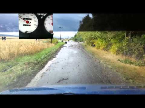 MRC Liptov 2013 - RS1 Peugeot 106 1.3 - first rallye stage ever :)