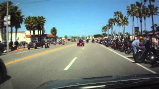 Ride from frogg toggs to main st daytona