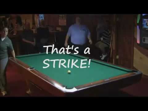 Tara Williams demontrating a strike