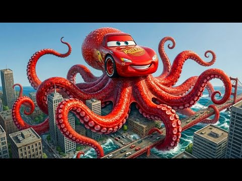 Giant Octopus McQueen: Why You Shouldn't Disturb a Sleeping Person?