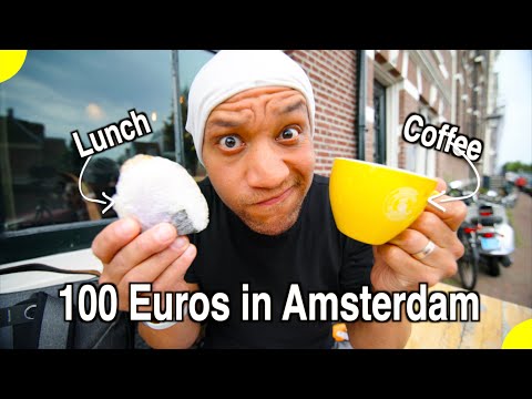 What I spend in a day living in Amsterdam Netherlands / Is Amsterdam Expensive From an American