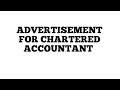 Advertisement For Chartered Accountant How To Draft An Advertisement ADVERTISEMENT KAISE BNAYE