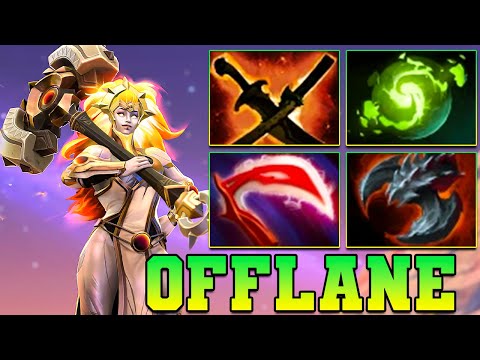 21 Kills DawnBreaker Dota 2 Offlane 7.39 Carry Meta Guide Skills Build Pro Gameplay