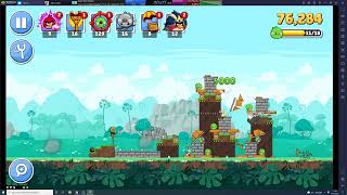 Angry Birds Friends Speedrun (Level 103, Power-ups) in 00:00:18,733