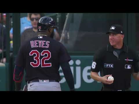 Ejection 129 - Franmil Reyes is Ejected by Ryan Blakney After Arguing Strikeout in Detroit