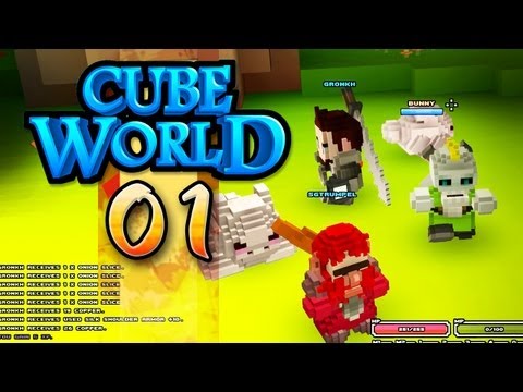 Cube World #001 [LPT] - Or is it Episode 19? - [GER, HD] Let's Play Cube World Together