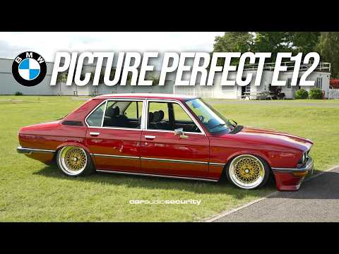 1977er BMW E12 auf Air Lift Performance & BBS E50 – Die perfekte Leinwand | Car Audio & Sicherheit