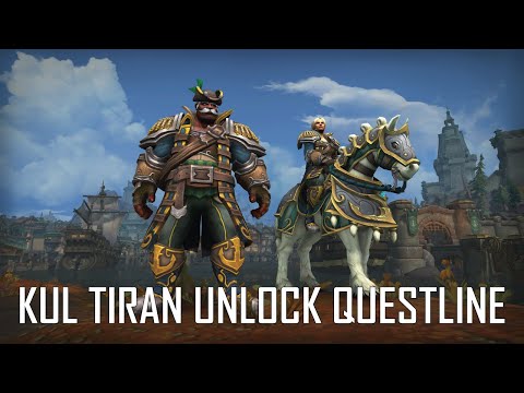 Kul Tiran Allied Race Unlock Questline