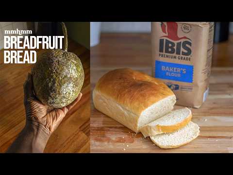 Breadfruit Bread - A Great Way To Utilize Overripe Breadfruit