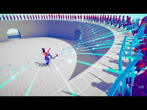 EMPEROR IN THE ARENA against RANGED UNITS | TABS - Totally Accurate Battle Simulator