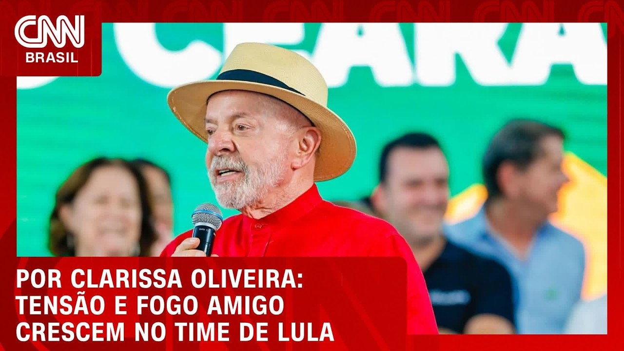 Tensão e fogo amigo crescem no time de Lula | LIVE CNN