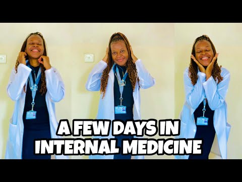 SOME DAYS IN MY LIFE AS AN INTERN DOCTOR IN INTERNAL MEDICINE DEPARTMENT || ZAMBIAN YOUTUBER🇿🇲