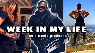 Week In My Life as a Music Producer // LA, Studio Sessions, Grammys!