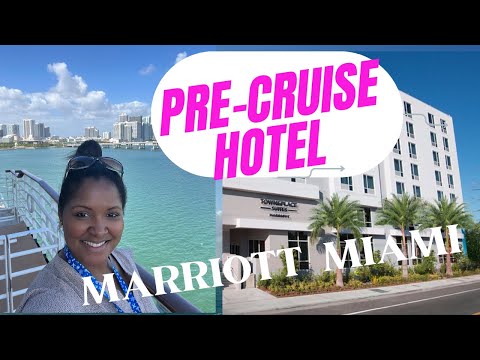 Perfect Pre-Cruise Stay: MIAMI MARRIOTT Hotel REVIEW and TOUR