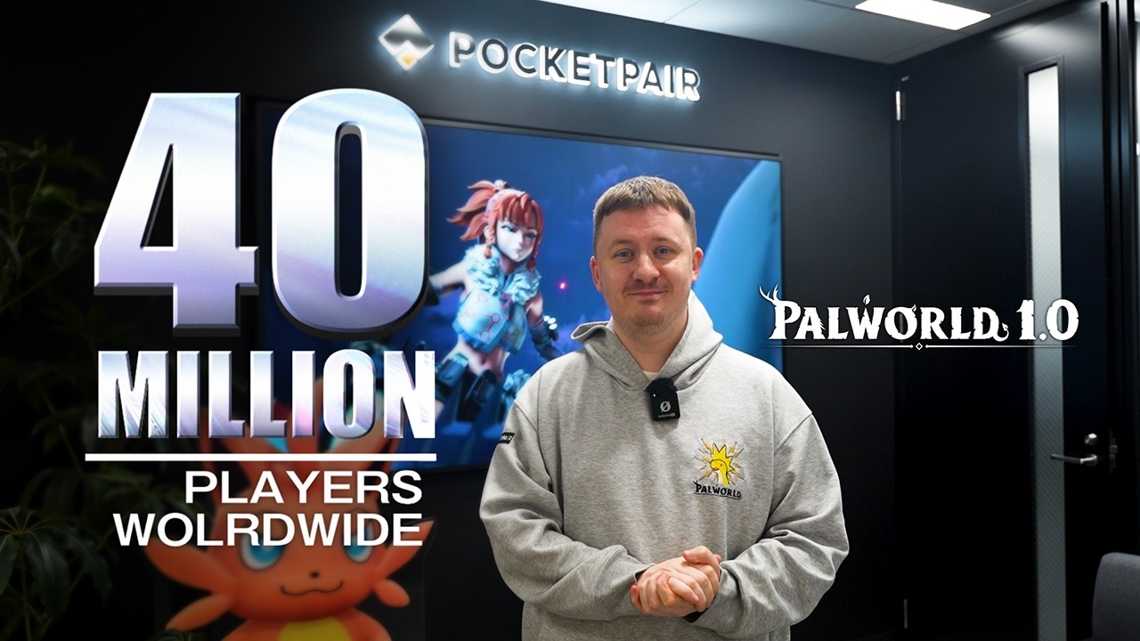 Palworld passes 40 million players! │ Palworld Official