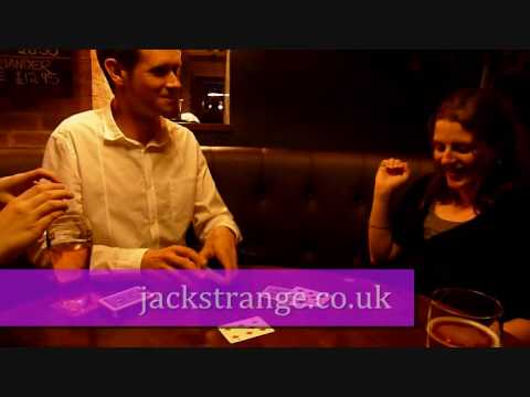 Newcastle Magician Jack Strange Shows off his Table Magic