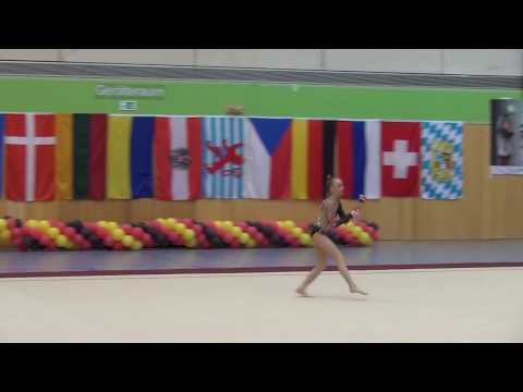 Khrystyna Pohranychna clubs junior 2003A  Pastorelli Cup 2017