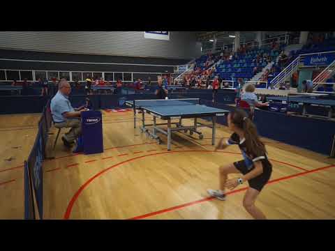 MATIUNINA Veronika(UKRAINE)-AVEZOU Agathe(AUVERGNE-RHONE-ALPES) eurominichamps2018