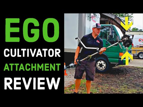 EGO Power+ 9.5” Cultivator Attachment Review | Electric Lawn Service
