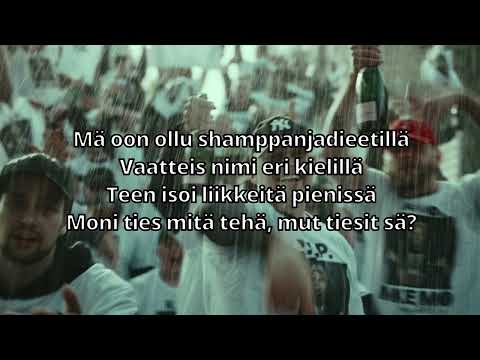 Gettomasa, Van Hegen - Shamppanjadieetillä Lyrics!