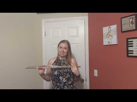 Wm. S. Haynes Handmade 14k Gold Flute