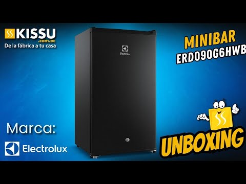 UNBOXING | Minibar Electrolux ERD090G6HWB 90 litros