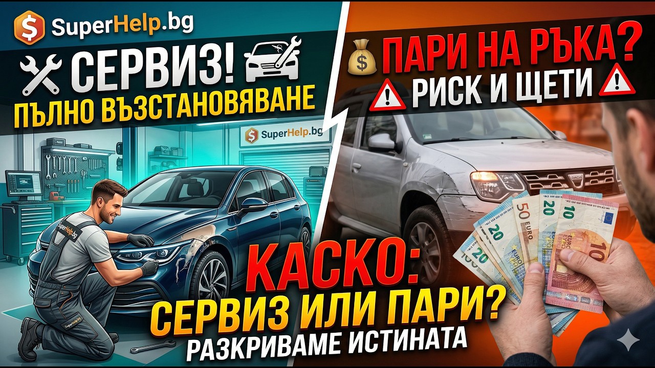 Видео ръководство за видове обезщетения по застраховка пълно автокаско