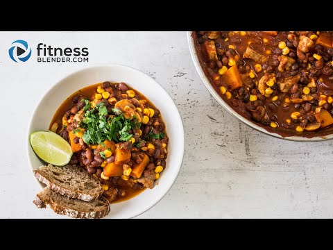 Healthy packed lunch idea Veggie sweet potato quinoa salad