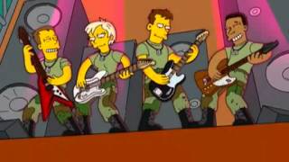 Led Zeppelin en los simpsons Communication Breakdown