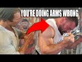 Mike O'Hearn Arm Workout With Monsters