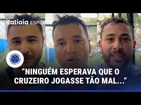 TORCIDA DO CRUZEIRO SE REÚNE EM SP E FAZ ‘PELADA’ ANTES DE DECISÃO CONTRA O CORINTHIANS