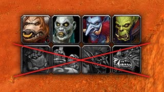 Расы, которые ВЫШЛИ из состава Орды