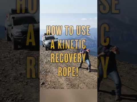 How To Use A Kinetic Rope... CLIFF EDITION!