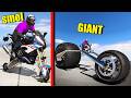 Smallest To Biggest Bike Wheels In GTA 5