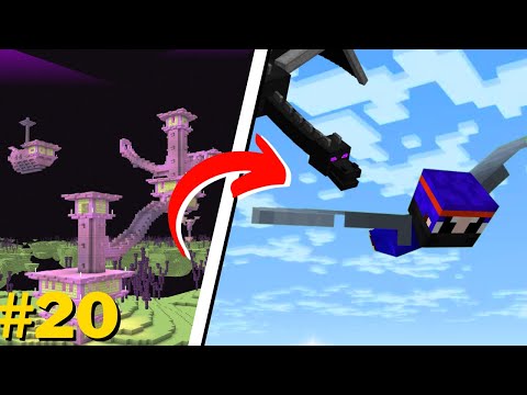 "Insane EP-19: Stealing Elytras & Destroying End Islands | MCPE" #clickbait