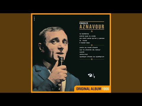 Paris au mois d'août – Charles Aznavour