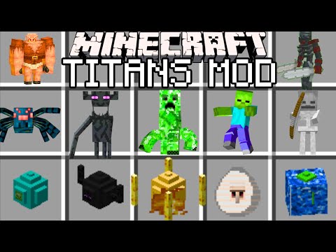 Alexxx - Minecraft TITAN MOBS MOD | Minecraft Mod Showcase