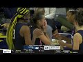 Nika Muhl HIT IN FACE By Olivia Miles Officials Review 3 UConn Huskies Vs 7 Notre Dame Irish